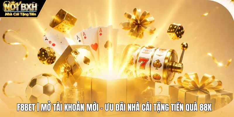 F8bet | Mở Tài Khoản Mới - Ưu Đãi Nhà Cái Tặng Tiền Quà 88K